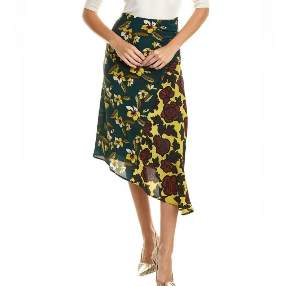Weekend Max Mara Edgard Silk Skirt Size Small